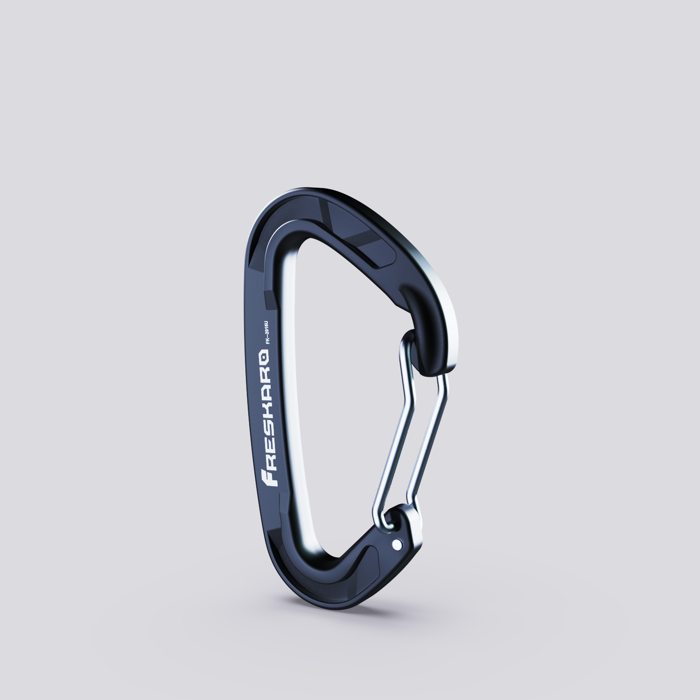 FresKaro 15kN Wiregate carabiner