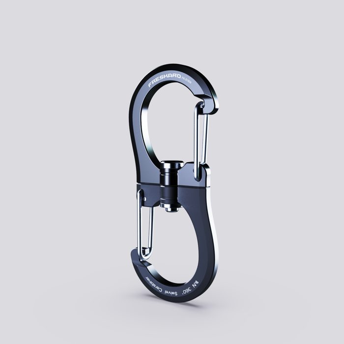 FresKaro 1kN Wiregate carabiner