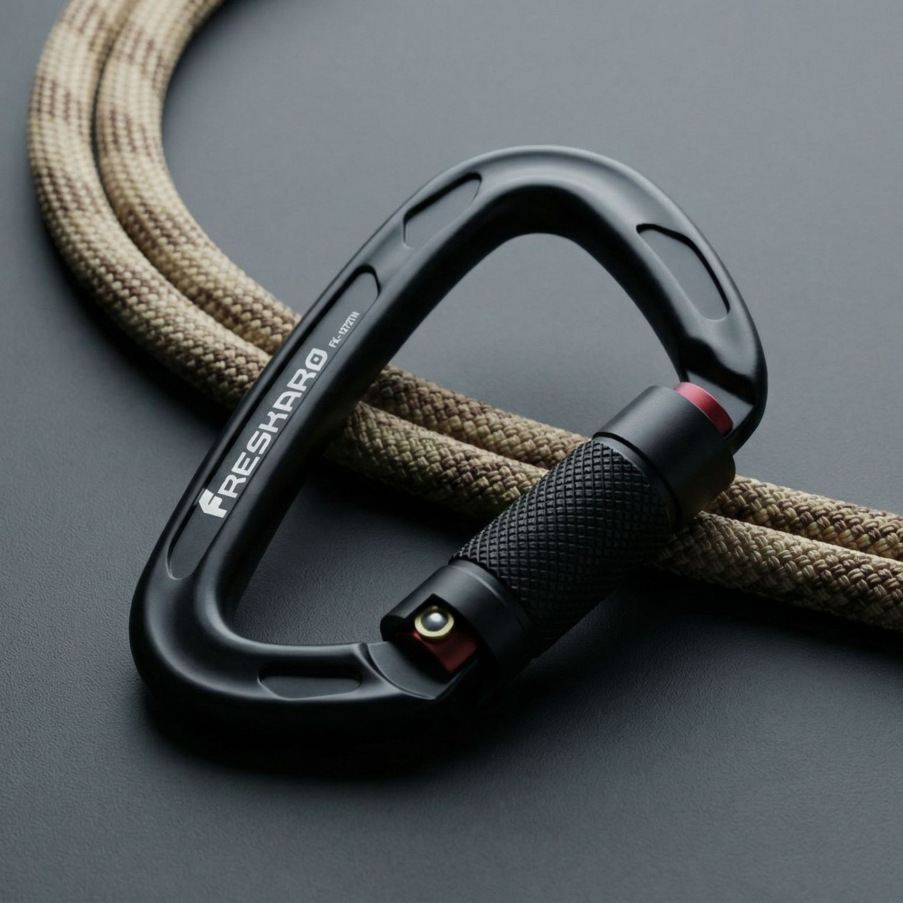 FresKaro auto-lock climbing carabiners