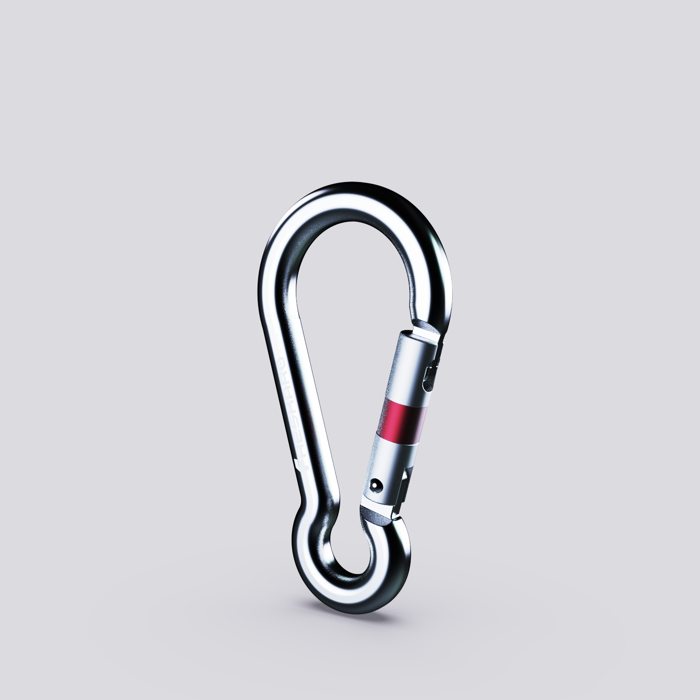 FresKaro 7kN Pear carabiner